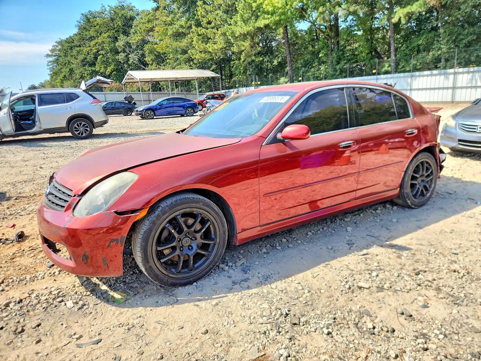 INFINITI G35 2005 with VIN JNKCV51E95M220712 - Photo from auction