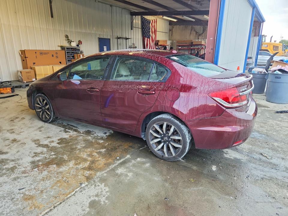 Photo 2 from auction – 2014 HONDA CIVIC with VIN 19XFB2F93EE022367