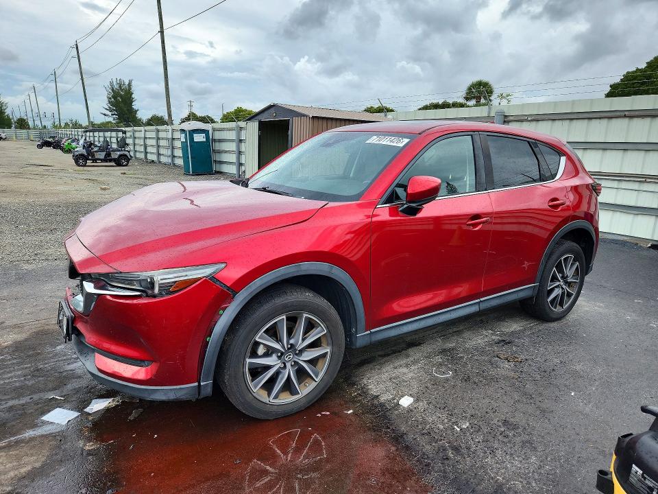 MAZDA CX-5 2017 with VIN JM3KFADL5H0191872 - Photo from auction