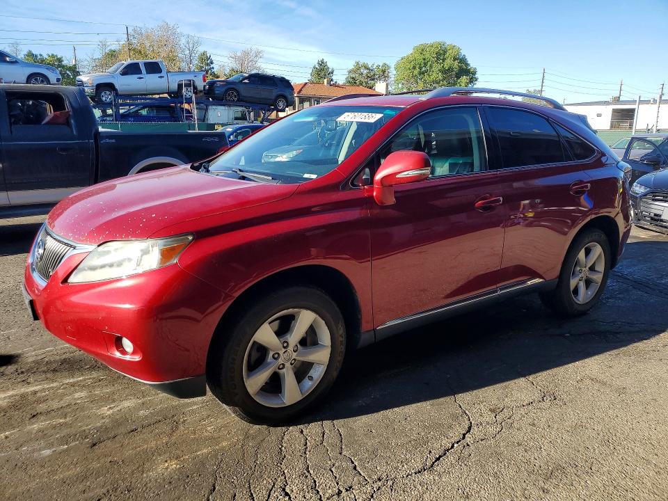 LEXUS RX 2011 with VIN 2T2BK1BA8BC112645 - Photo from auction