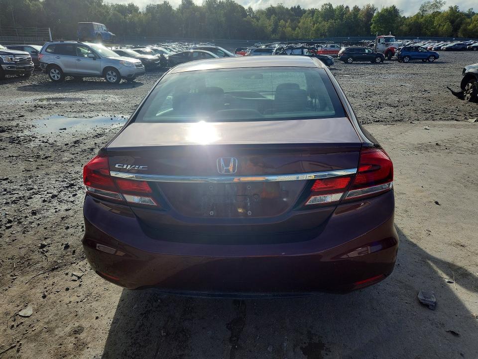 Photo 6 from auction – 2015 HONDA CIVIC with VIN 19XFB2F55FE230216