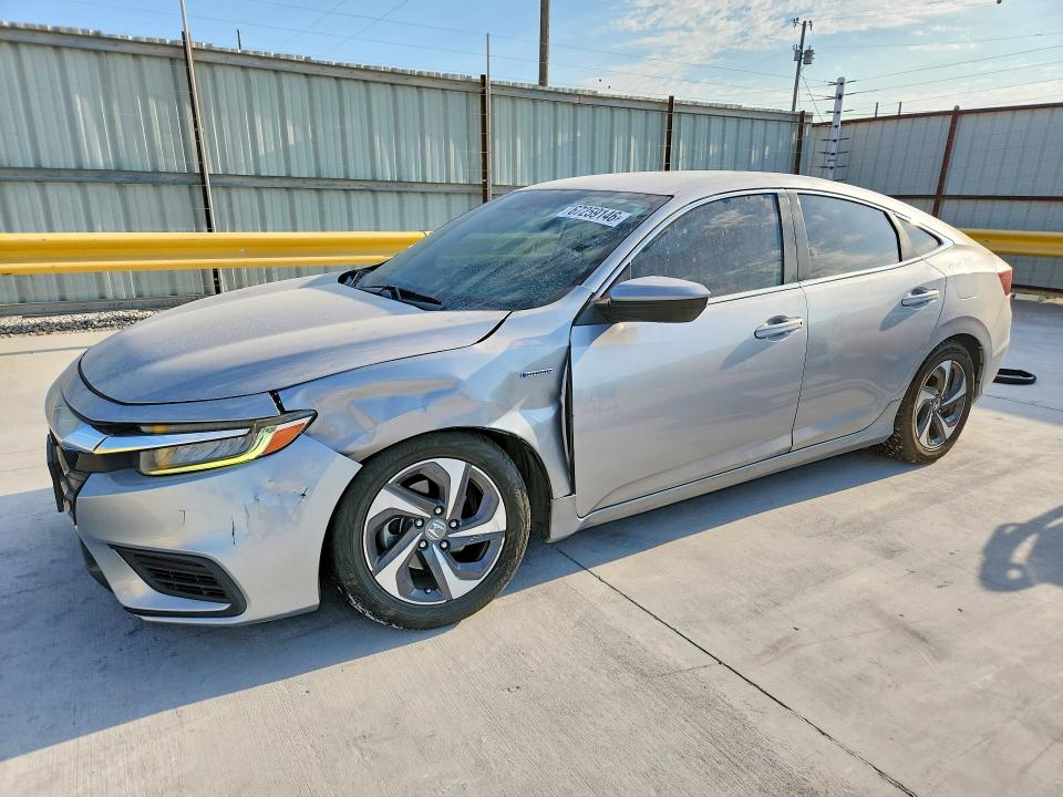 HONDA INSIGHT 2019 with VIN 19XZE4F56KE005927 - Photo from auction