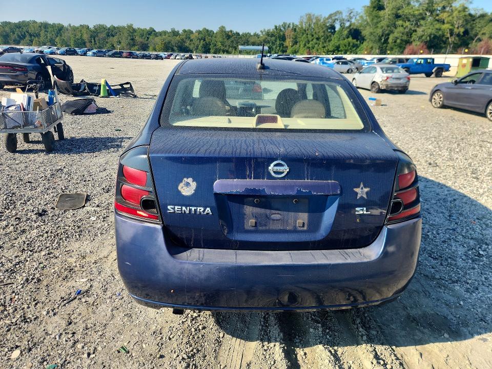 Photo 6 from auction – 2008 NISSAN SENTRA with VIN 3N1AB61E48L647305
