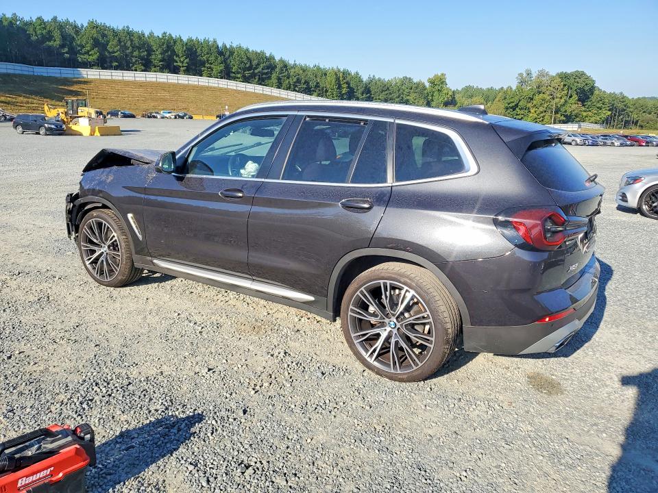 Photo 2 from auction – 2022 BMW X3 with VIN 5UX53DP01N9K71774