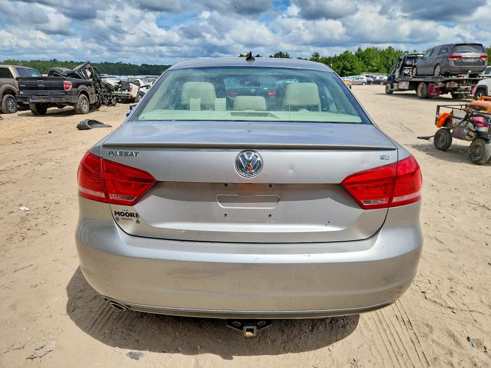 Photo 6 from auction – 2012 VOLKSWAGEN PASSAT with VIN 1VWBH7A36CC043177