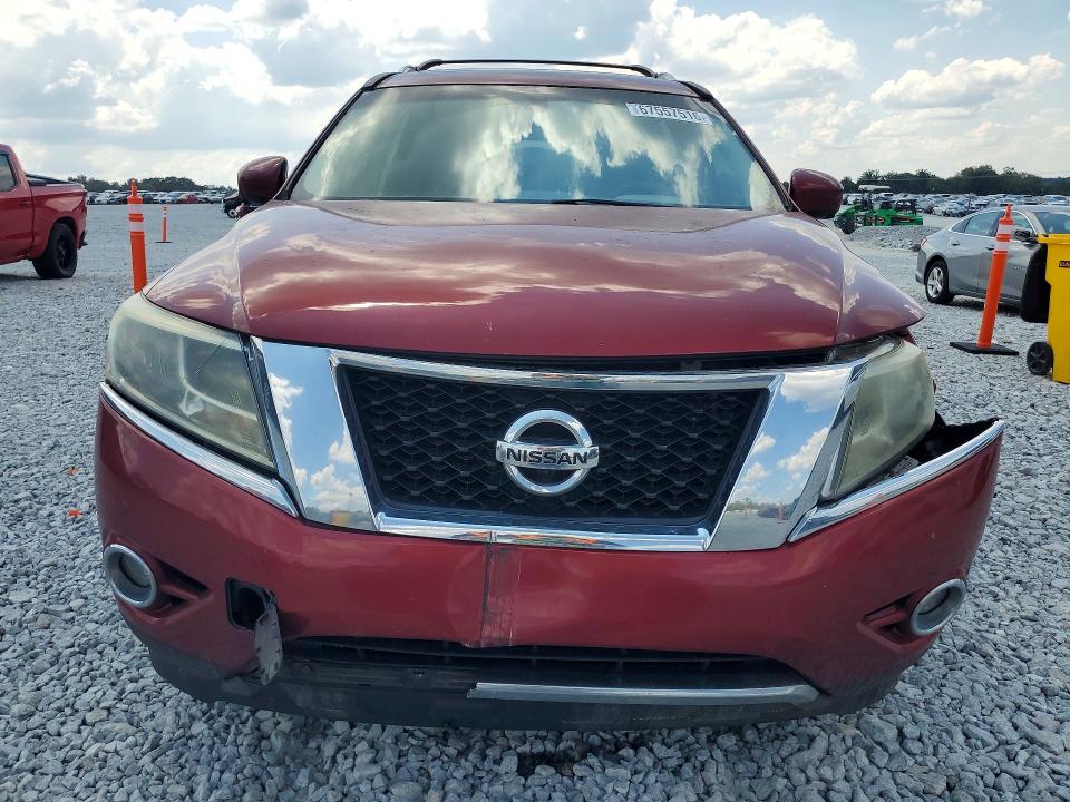 Photo 5 from auction – 2015 NISSAN PATHFINDER with VIN 5N1AR2MM0FC675319