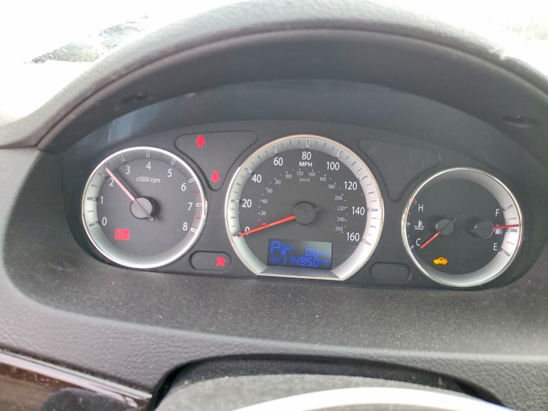 Photo 9 from auction – 2009 HYUNDAI SONATA with VIN 5NPET46F59H456933