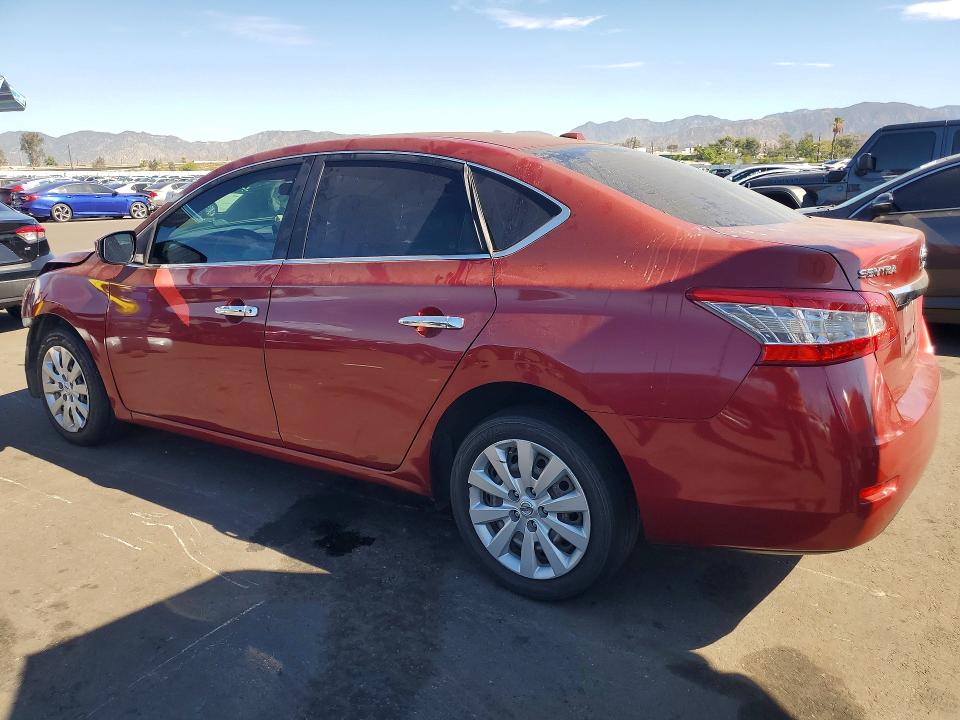 Photo 2 from auction – 2015 NISSAN SENTRA with VIN 3N1AB7AP2FL681098