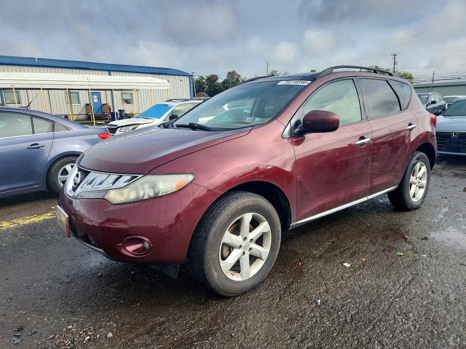 Снимка 1 от търг – 2010 NISSAN MURANO с VIN JN8AZ1MWXAW112841