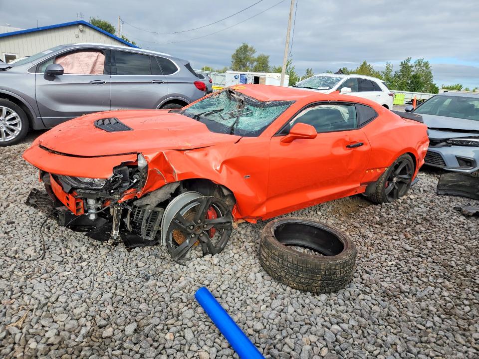 Снимка 1 от търг – 2019 CHEVROLET CAMARO с VIN 1G1FH1R71K0106011