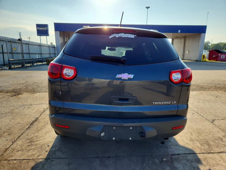 Photo 6 from auction – 2012 CHEVROLET TRAVERSE with VIN 1GNKRFED5CJ407296