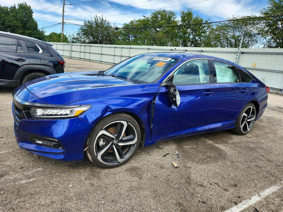 HONDA ACCORD 2020 с VIN 1HGCV1F38LA015769 - Снимка от търг