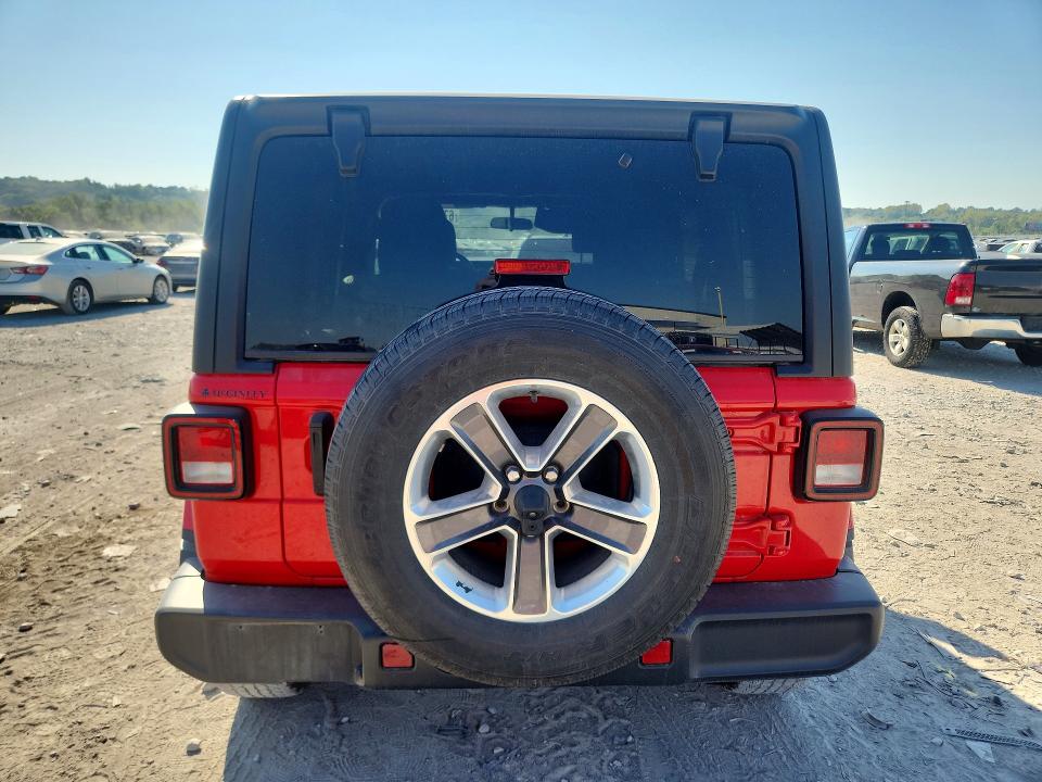 Снимка 6 от търг – 2020 JEEP WRANGLER UNLIMITED с VIN 1C4HJXEN2LW281197