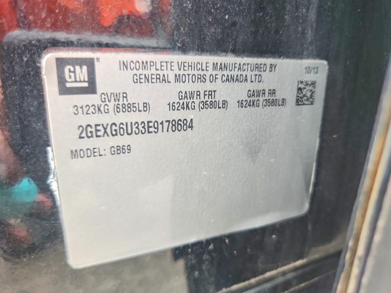 Photo 14 from auction – 2014 CADILLAC XTS with VIN 2GEXG6U33E9178684