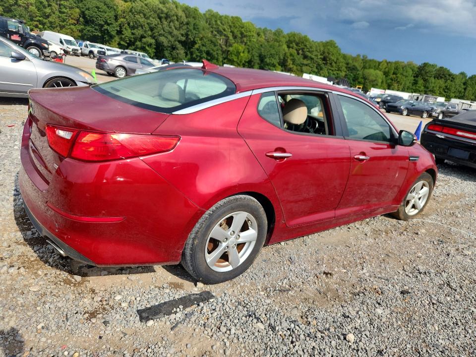 Photo 3 from auction – 2015 KIA OPTIMA with VIN 5XXGM4A72FG490020