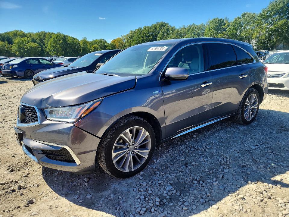 Снимка 1 от търг – 2018 ACURA MDX с VIN 5J8YD7H55JL000495