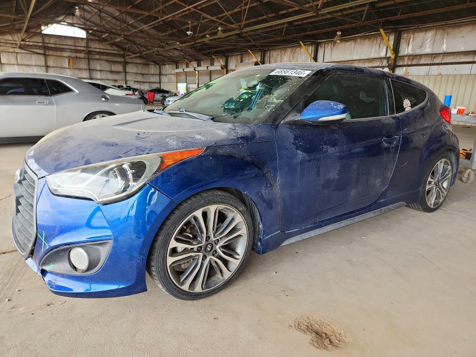 HYUNDAI VELOSTER 2016 with VIN KMHTC6AE0GU289672 - Photo from auction