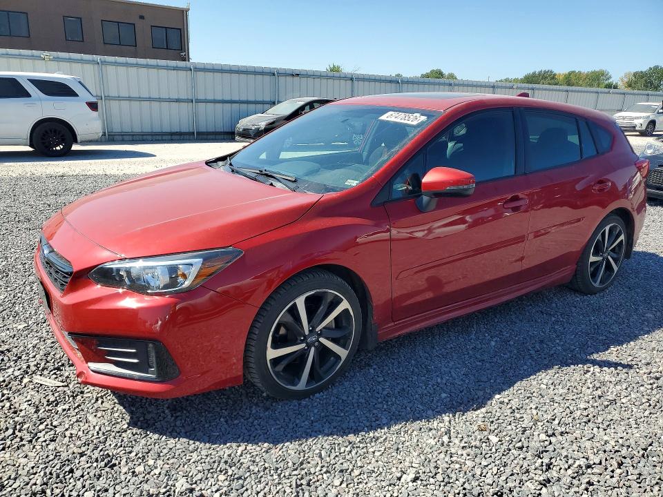SUBARU IMPREZA 2022 с VIN 4S3GTAM60N3717143 - Фото с аукциона