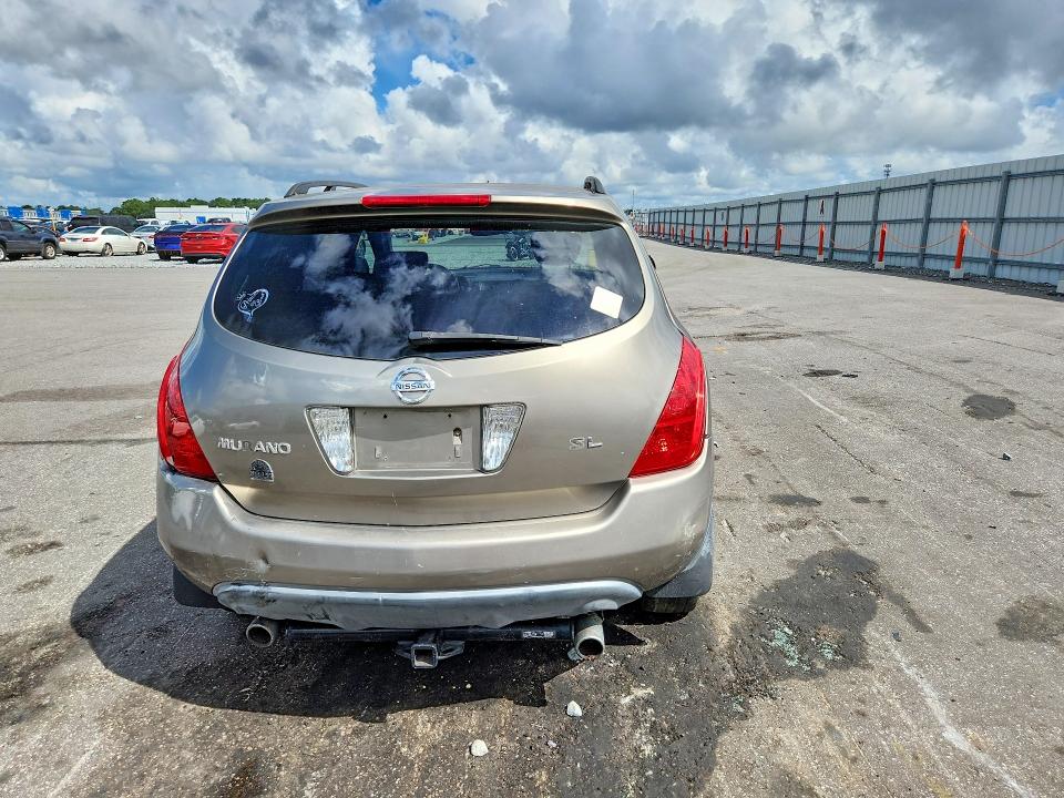 Photo 6 from auction – 2003 NISSAN MURANO with VIN JN8AZ08T93W119888