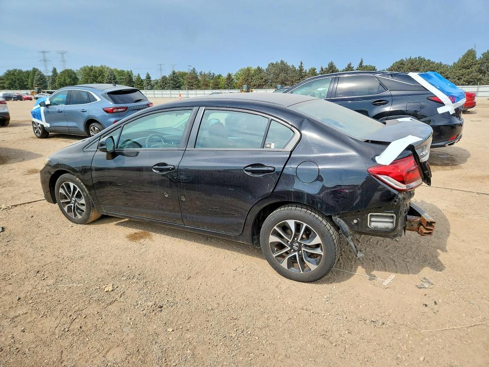 Photo 2 from auction – 2013 HONDA CIVIC with VIN 19XFB2F96DE059508