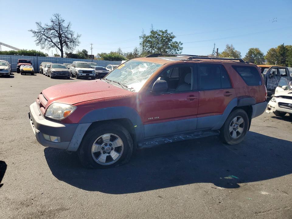 TOYOTA 4RUNNER 2003 with VIN JTEBU14R138002398 - Photo from auction