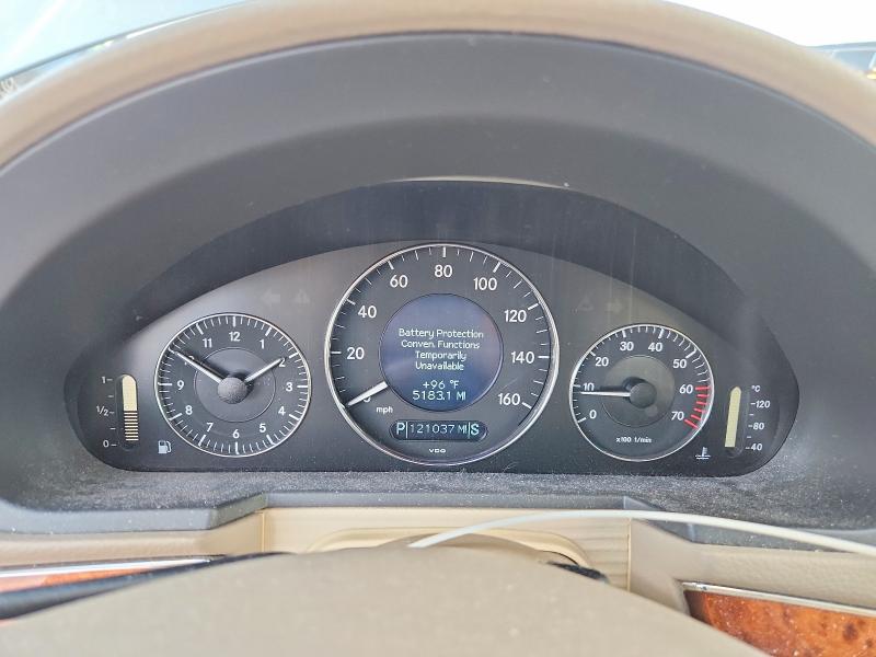 Photo 9 from auction – 2004 MERCEDES-BENZ E with VIN WDBUH65J24A377541