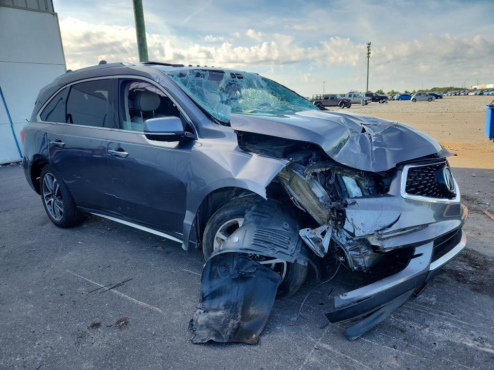 Photo 4 from auction – 2017 ACURA MDX with VIN 5FRYD4H87HB032349