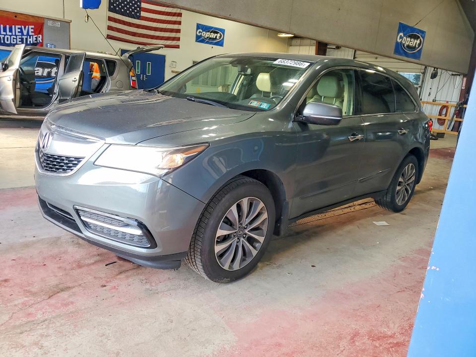 ACURA MDX 2015 with VIN 5FRYD4H44FB001649 - Photo from auction