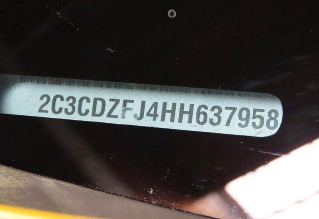 Foto 10 de la subasta – 2017 DODGE CHALLENGER con VIN 2C3CDZFJ4HH637958