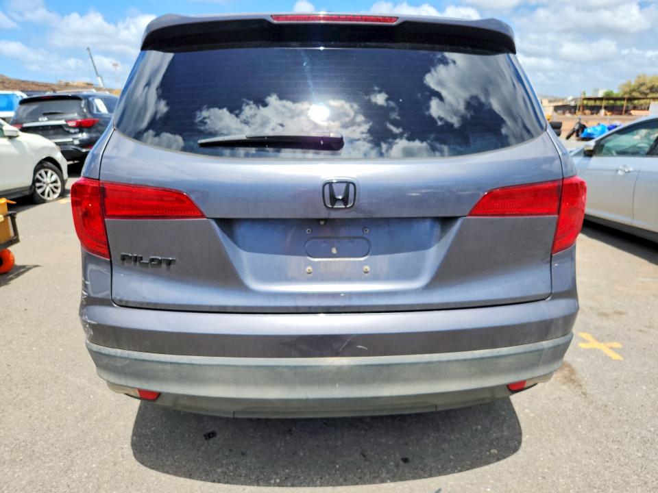 Photo 6 from auction – 2017 HONDA PILOT with VIN 5FNYF5H36HB009876