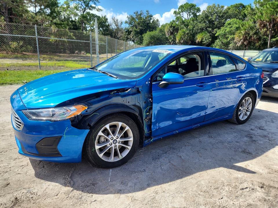 FORD FUSION 2020 с VIN 3FA6P0HDXLR221791 - Снимка от търг