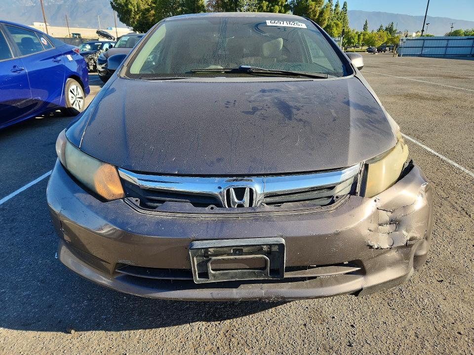 Photo 5 from auction – 2012 HONDA CIVIC with VIN 19XFB2F5XCE303981