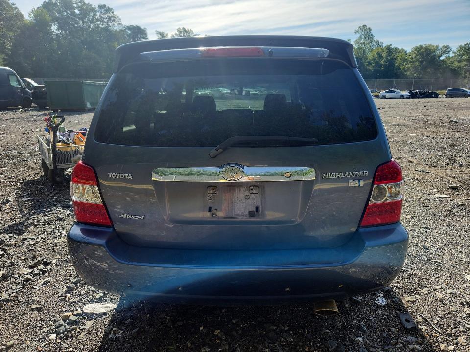Photo 6 from auction – 2006 TOYOTA HIGHLANDER with VIN JTEEW21A560022782