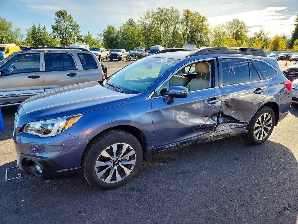 SUBARU OUTBACK 2015 with VIN 4S4BSANC2F3303862 - Photo from auction
