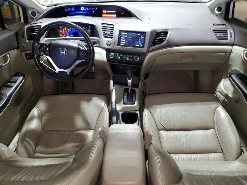 Photo 8 from auction – 2012 HONDA CIVIC with VIN 19XFB2F93CE307700