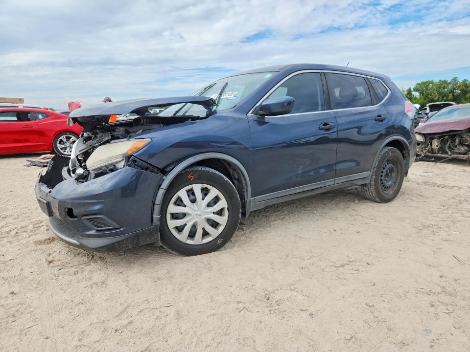 NISSAN ROGUE 2016 with VIN KNMAT2MT7GP653955 - Photo from auction