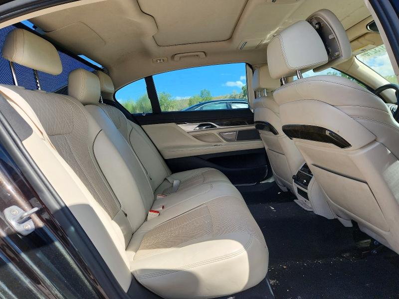 Photo 10 from auction – 2016 BMW 740 with VIN WBA7E2C53GG548107