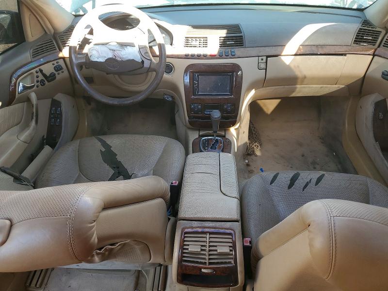Photo 8 from auction – 2002 MERCEDES-BENZ S with VIN WDBNG75J92A287023