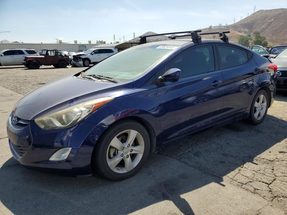 HYUNDAI ELANTRA 2013 with VIN 5NPDH4AE3DH233486 - Photo from auction