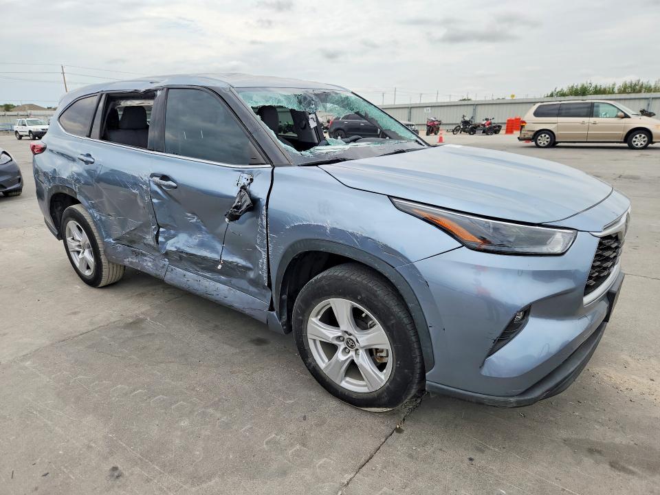 Photo 4 from auction – 2022 TOYOTA HIGHLANDER with VIN 5TDZZRAHXNS132127