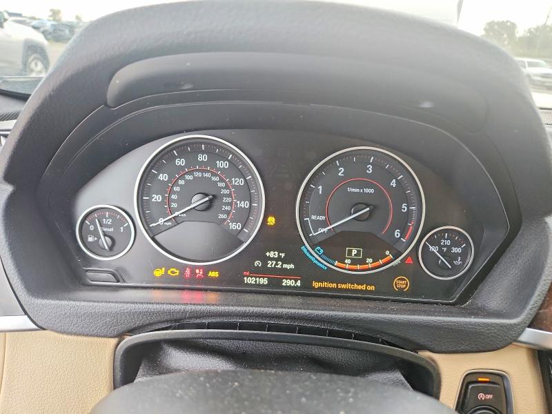 Photo 9 from auction – 2016 BMW 328 with VIN WBA8E5C50GK388562