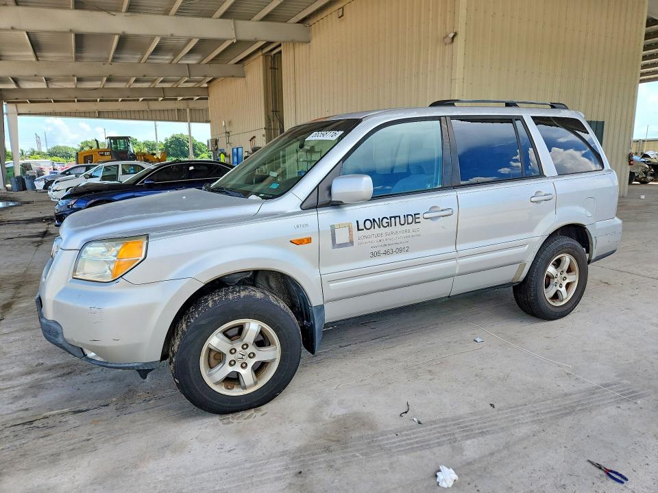 HONDA PILOT 2008 with VIN 5FNYF28388B011210 - Photo from auction