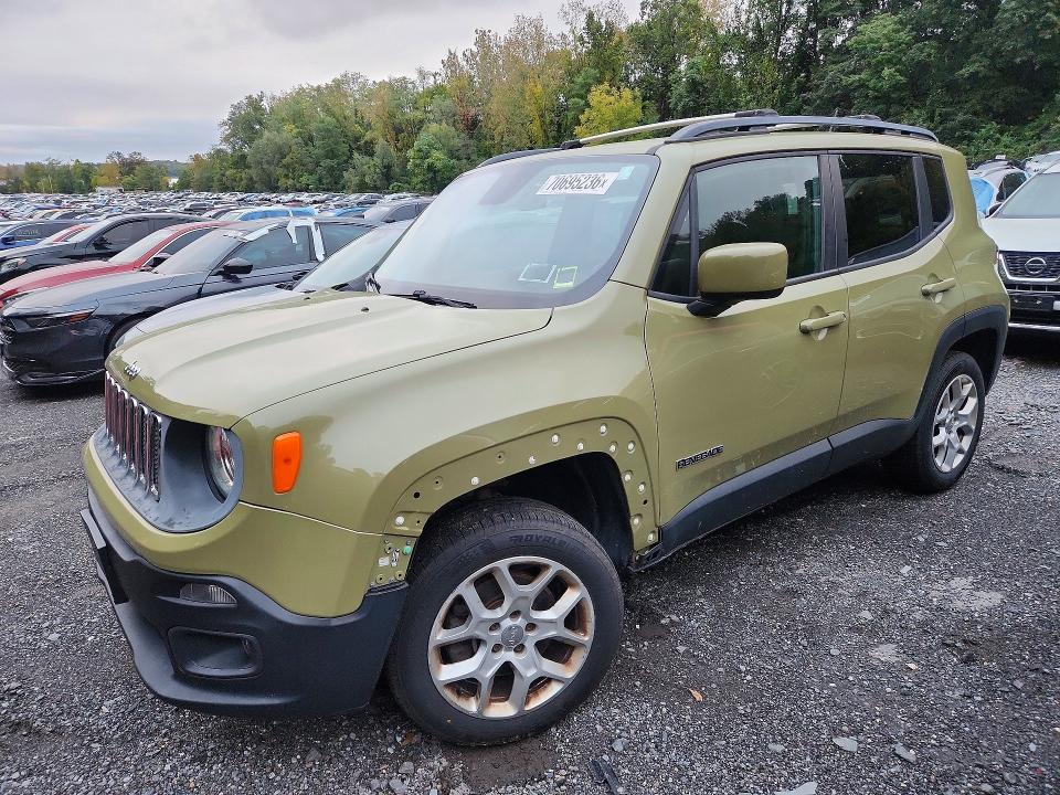 JEEP RENEGADE 2015 with VIN ZACCJBBT0FPB89975 - Photo from auction