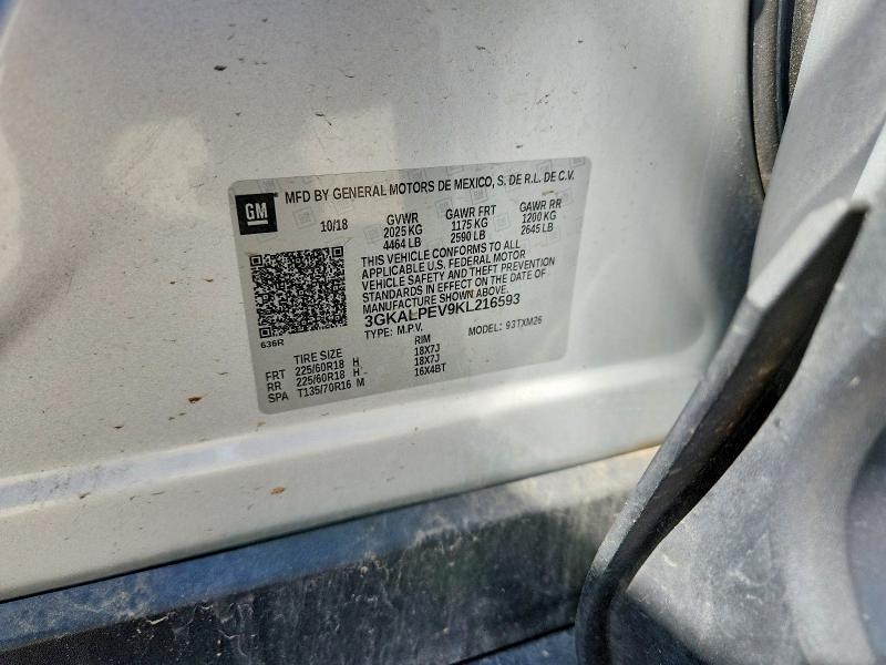 Photo 14 from auction – 2019 GMC TERRAIN with VIN 3GKALPEV9KL216593