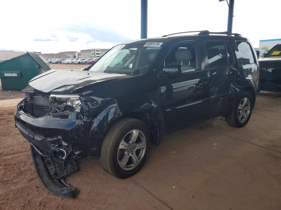 HONDA PILOT 2015 с VIN 5FNYF4H50FB004584 - Снимка от търг