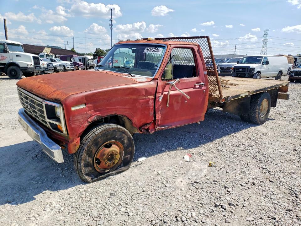 Photo 1 from auction – 1983 FORD F250W/TRLR with VIN 2FDJF37G2DCA34023
