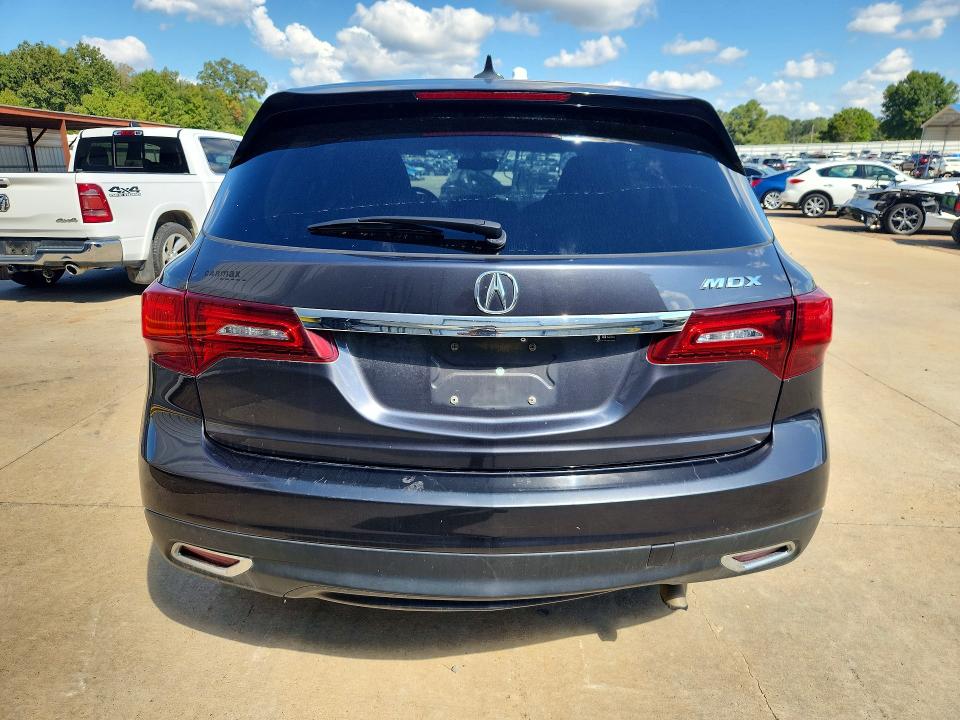 Photo 6 from auction – 2014 ACURA MDX with VIN 5FRYD3H20EB001672