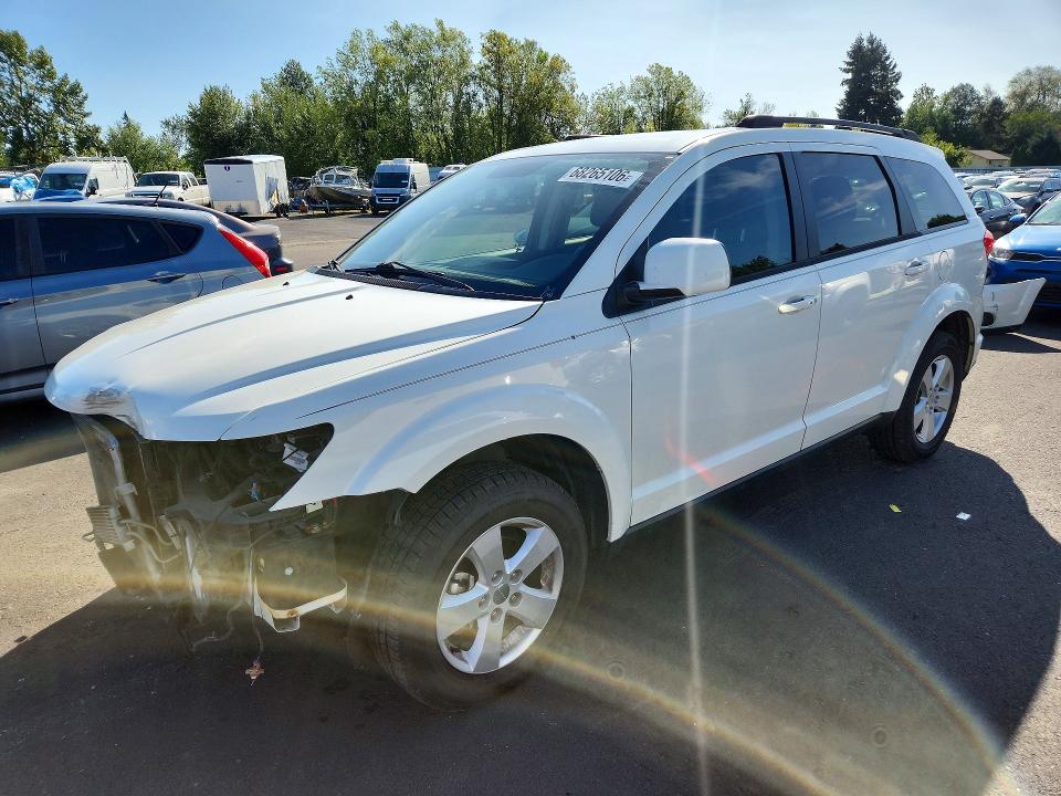 DODGE JOURNEY 2011 with VIN 3D4PG1FG4BT567258 - Photo from auction