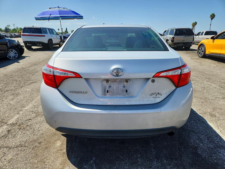 Photo 6 from auction – 2014 TOYOTA COROLLA with VIN 2T1BURHE4EC125663