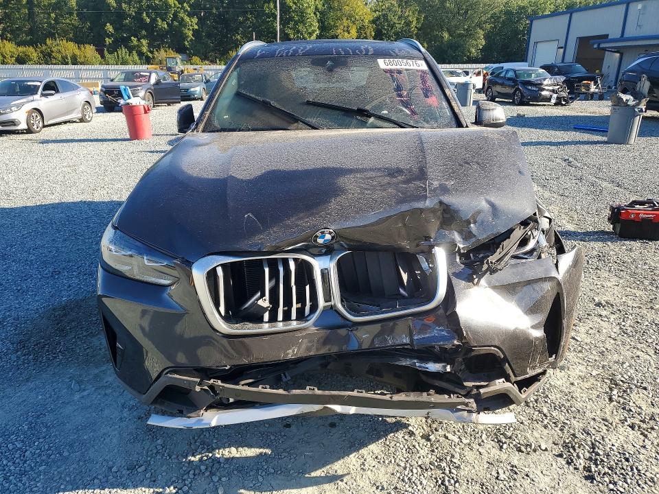 Photo 5 from auction – 2022 BMW X3 with VIN 5UX53DP01N9K71774